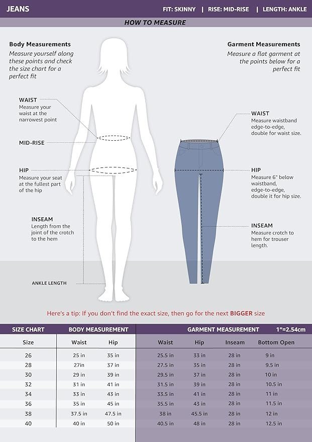 Premium Women's Skinny 4-Way Stretch Jeans (Mid Rise | Ankle Length | Desk-to-Dinner) - Image 2