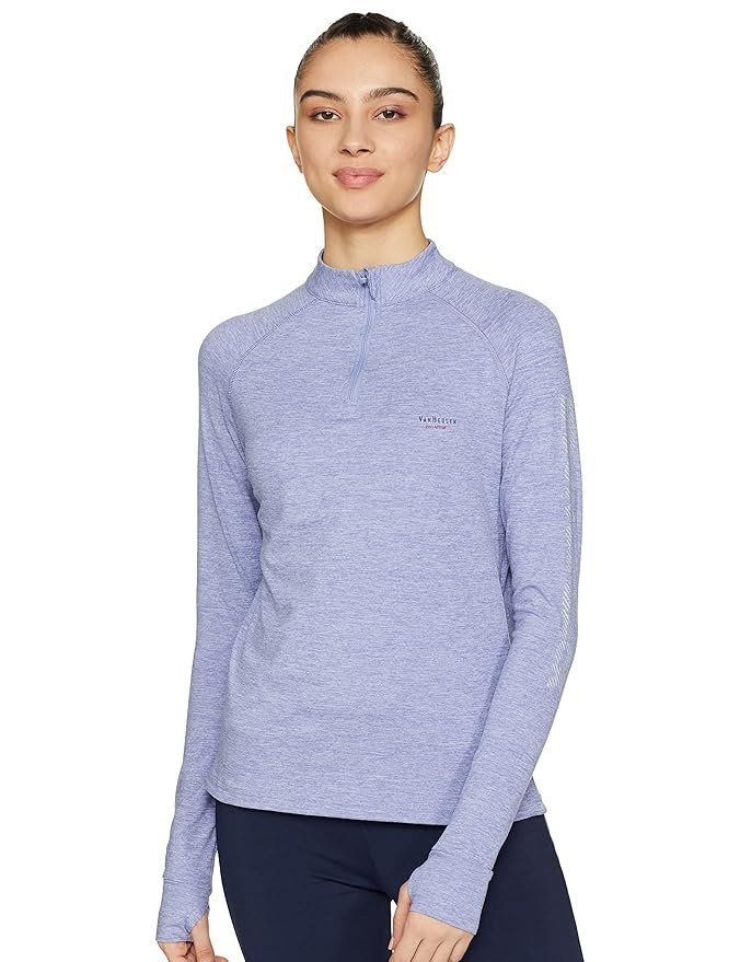 Van Heusen Women's Polyester Regular Fit T-Shirt