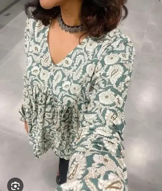 Stylish Floral Printed Tops for Girls and Women - Image 3